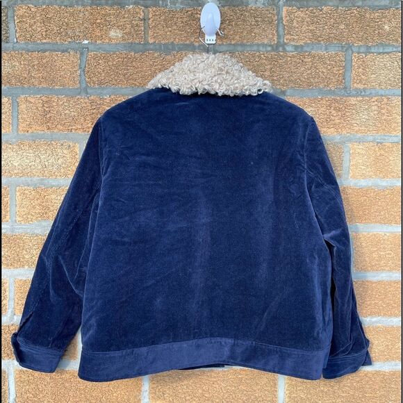 Anthropologie The Korner corduroy sherpa jacket small - Picture 2 of 13